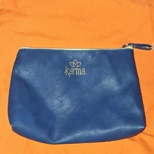 Karma Blue Clutch Bag